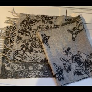 Super soft reversible scarf